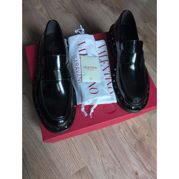 Valentino Garavani Rockstud M-Way Loafers Mens EU 42.5 $1190 main image 5